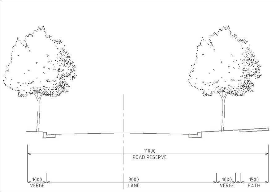 Figure 2-12: Bus-only Road Spring Farm